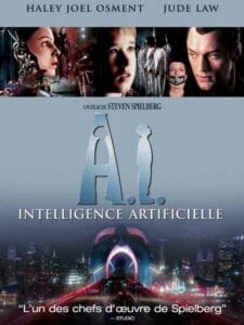 Affiche de A.I., Intelligence artificielle