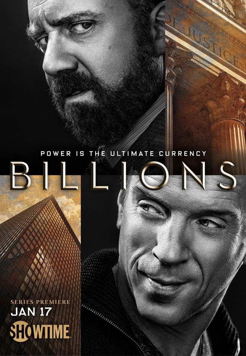 Affiche de Billions avec Damian Lewis
