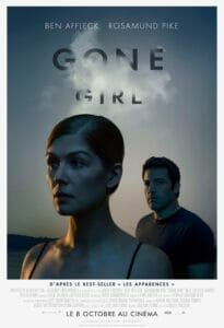 Affiche de Gone girl avec ben affleck