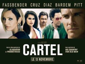 a movie poster for the film cartel.