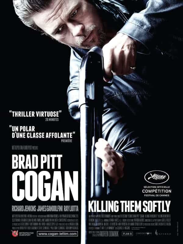 a movie poster for the film killing them softly.