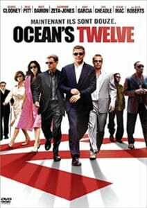 a movie poster for ocean's twelve.